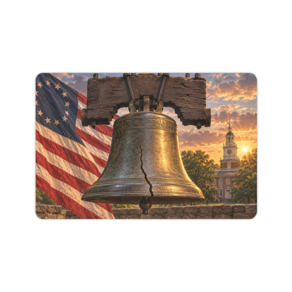 Liberty Bell Bronze Shadow 23.6 x 15.7 in Doormat
