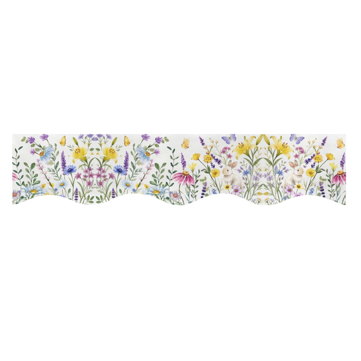 Frosted Orchard Fruit & Evergreen 200cm x 43.1cm Fireplace Cloth (QUE)