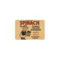 Spinach Riverboat 12 x 8 in Metal Tin Sign