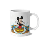 Mickey Boiler Deck 11 oz White Ceramic Mug