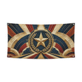 Art Deco Service Star 47 x 24 in Festival Banner