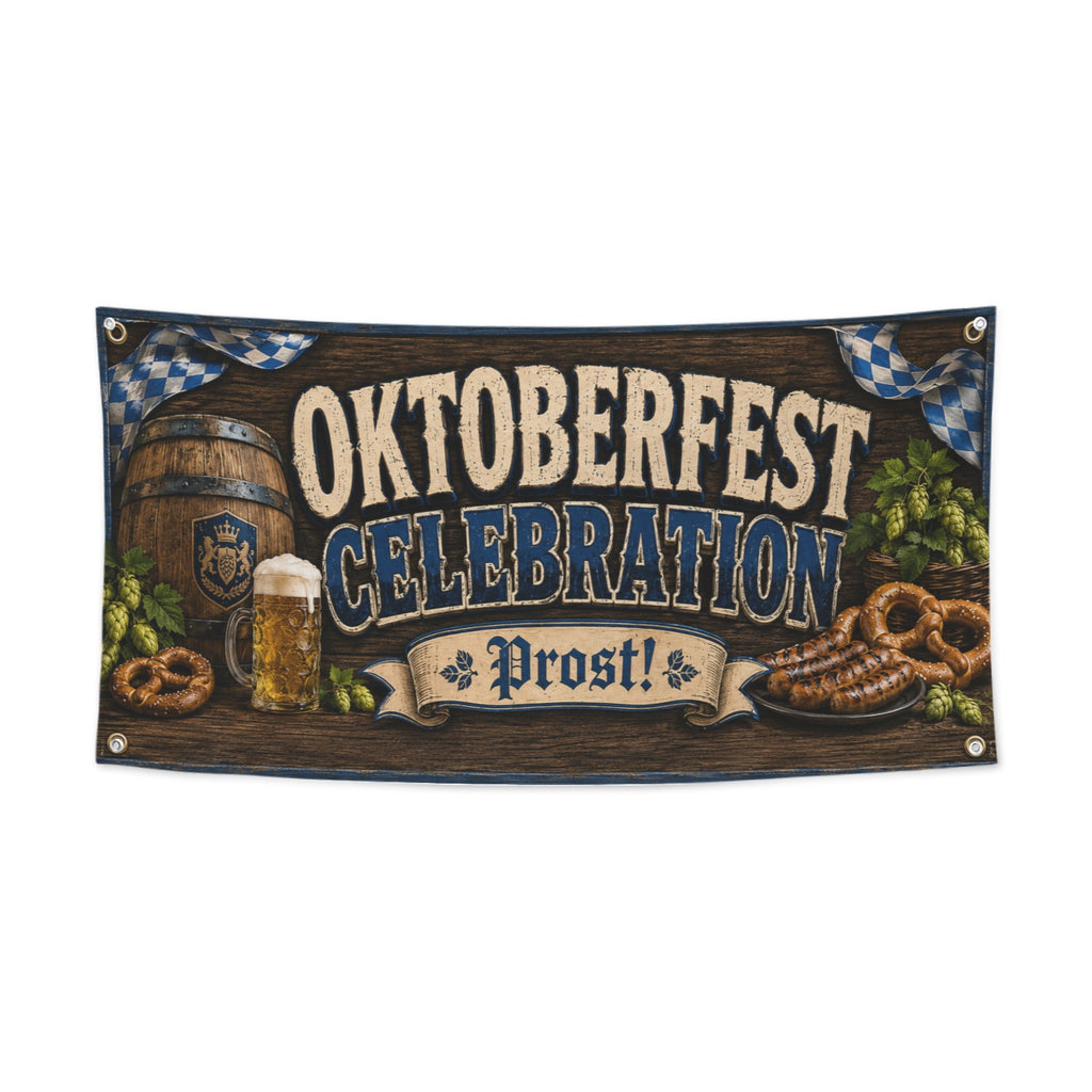 Polka Pretzel Party 12 x 18 in Garden Flag
