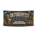 Polka Pretzel Party 12 x 18 in Garden Flag