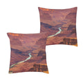 Canyon River Strata 16 x 16 in Envelope Pillow Case