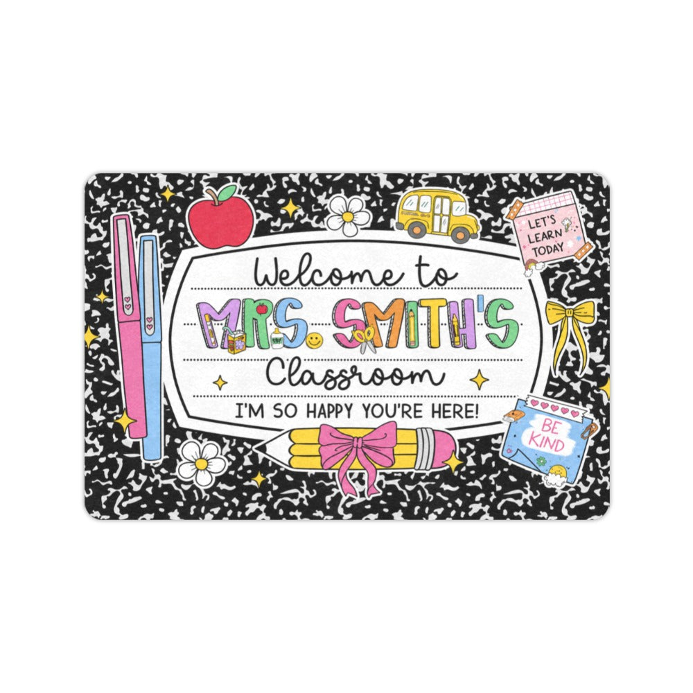 Miss Smith Classroom 23.6 x 15.7 in Doormat