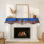 Moonlit Trail — 200cm x 43.1cm Fireplace Cloth (QUE)