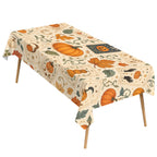 Pumpkin Cards 178cm x 140cm Rectangular Tablecloth 70x55inch (QUE)