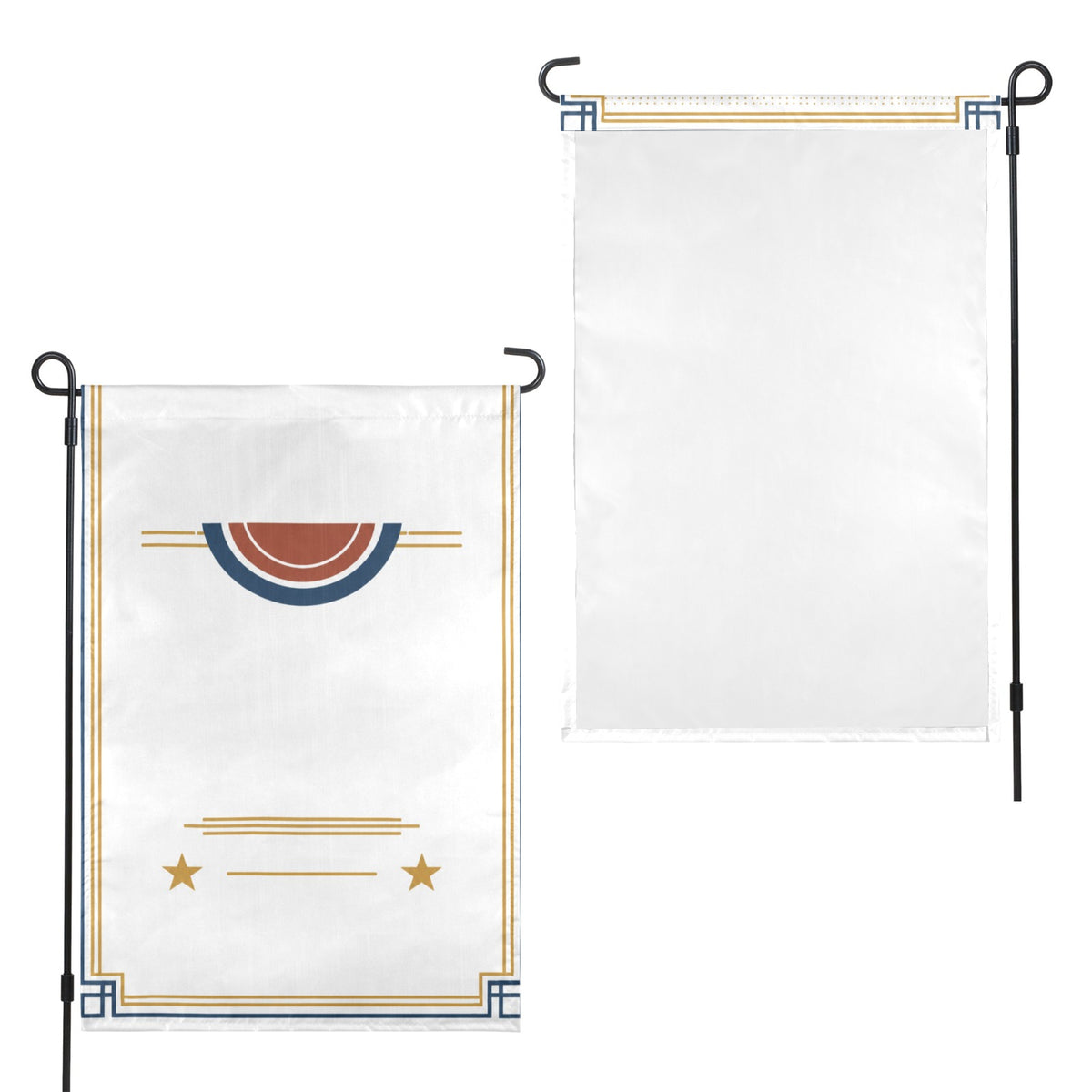 Veterans Day service honor gratitude ribbon 12 x 18 in Garden Flag