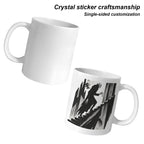 Count Orlok Moonlit Staircase Key 11 oz White Ceramic Mug