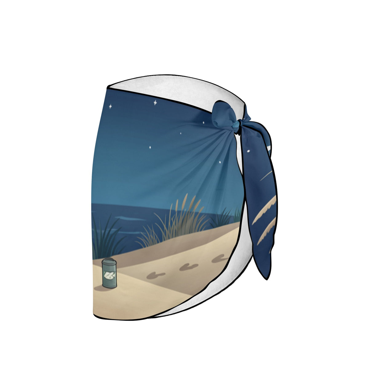 Rover Pluto Dune Telescope Beach Sarong Wrap (QUE)