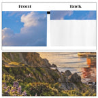Golden Gate Rain Reflection 52 x 84 in Window Curtain Set