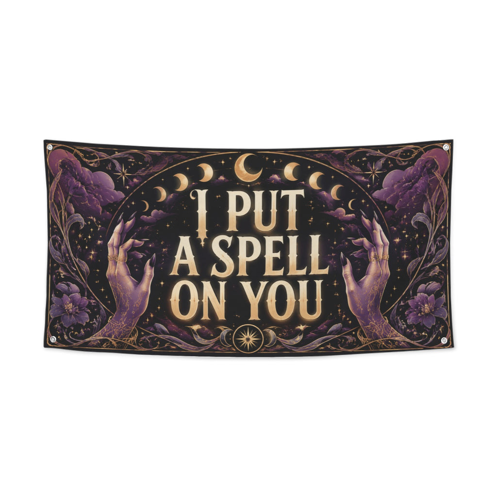 I Put a Spell on You 47 x 24 in Festival Banner