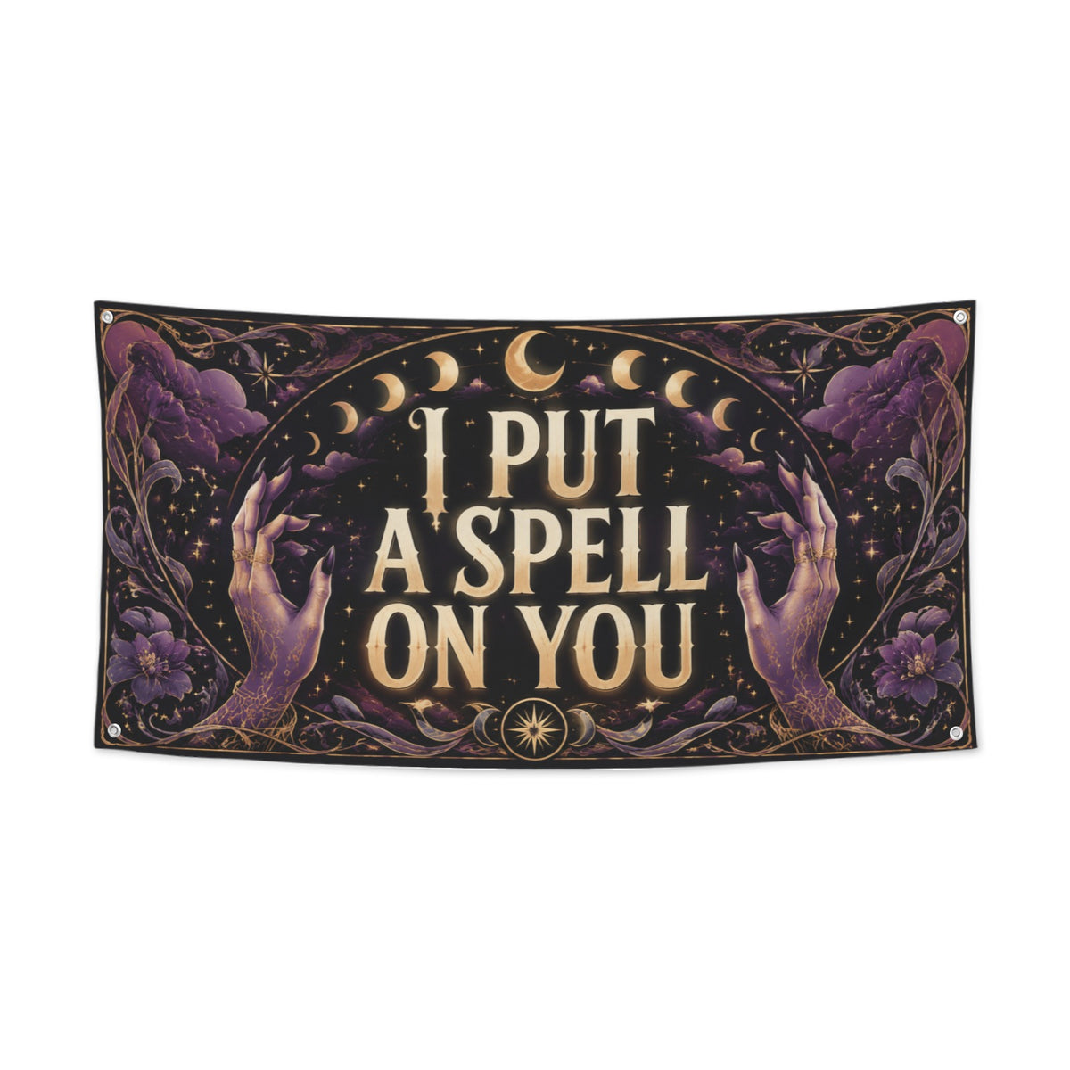 I Put a Spell on You 47 x 24 in Festival Banner