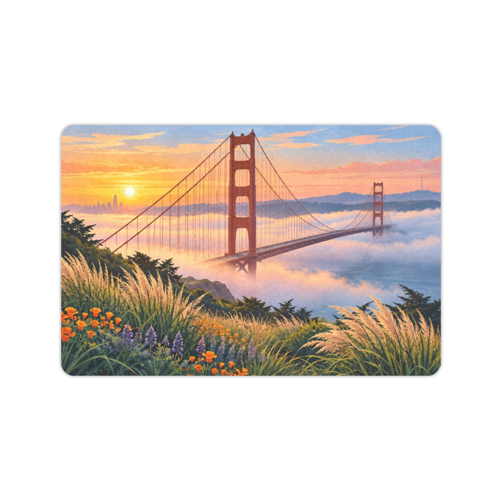 Sunrise Golden Gate 23.6 x 15.7 in Doormat