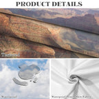 Canyon Sunset 178cm x 140cm Rectangular Tablecloth 70x55inch (QUE)