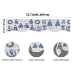 Vintage Holiday Card Collage 200cm x 43.1cm Fireplace Cloth (QUE)