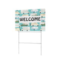 RV Welcome Pattern 12 x 9 in House Sign