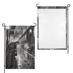 Sherlock Night Train Trail 12 x 18 in Garden Flag