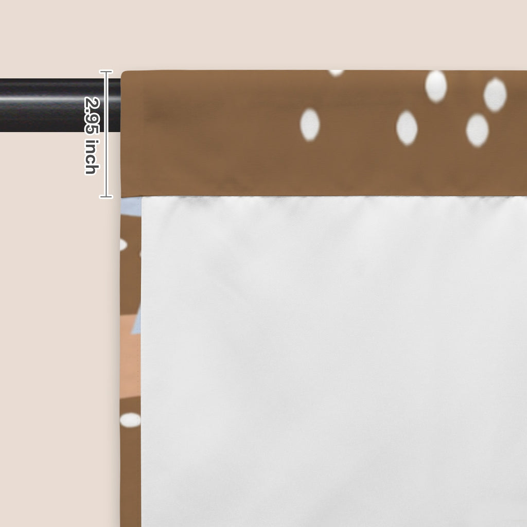 National Coffee Day Morning Window 51 x 72 in Door Curtain (QUE)