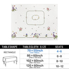 Cat Parade 178cm x 140cm Rectangular Tablecloth 70x55inch (QUE)