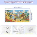 Oz Tin Man Meadow Parade 47 x 24 in Festival Banner