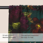 DST Extra Hour Night Window 51 x 72 in Door Curtain (QUE)
