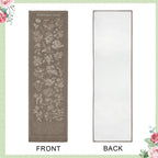 Wildflower Study 12 x 40 in Polyester Peach Skin Tapestry