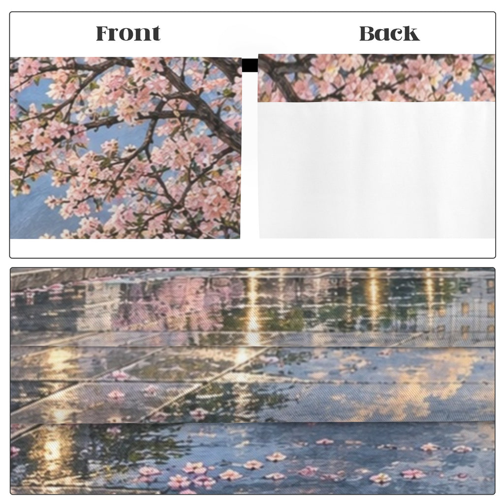 Capitol Reflection After Spring Rain 52 x 84 in Window Curtain Set