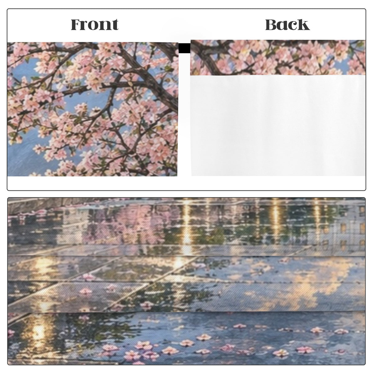 Capitol Reflection After Spring Rain 52 x 84 in Window Curtain Set