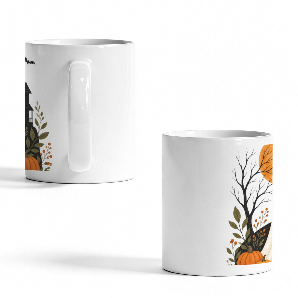 Cozy Witch's Kitchen 11 oz White Ceramic Mug