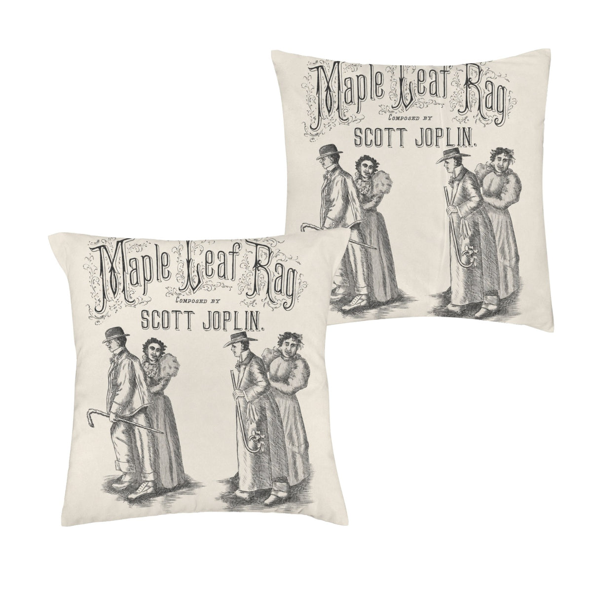 Maple Leaf Rag first edition 16 x 16 in Envelope Pillow Case