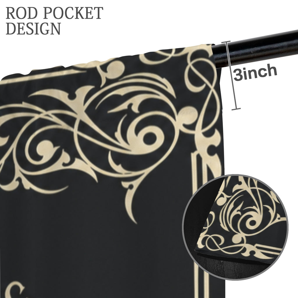 Vampire Elixir Ship Log 52 x 84 in Window Curtain Set