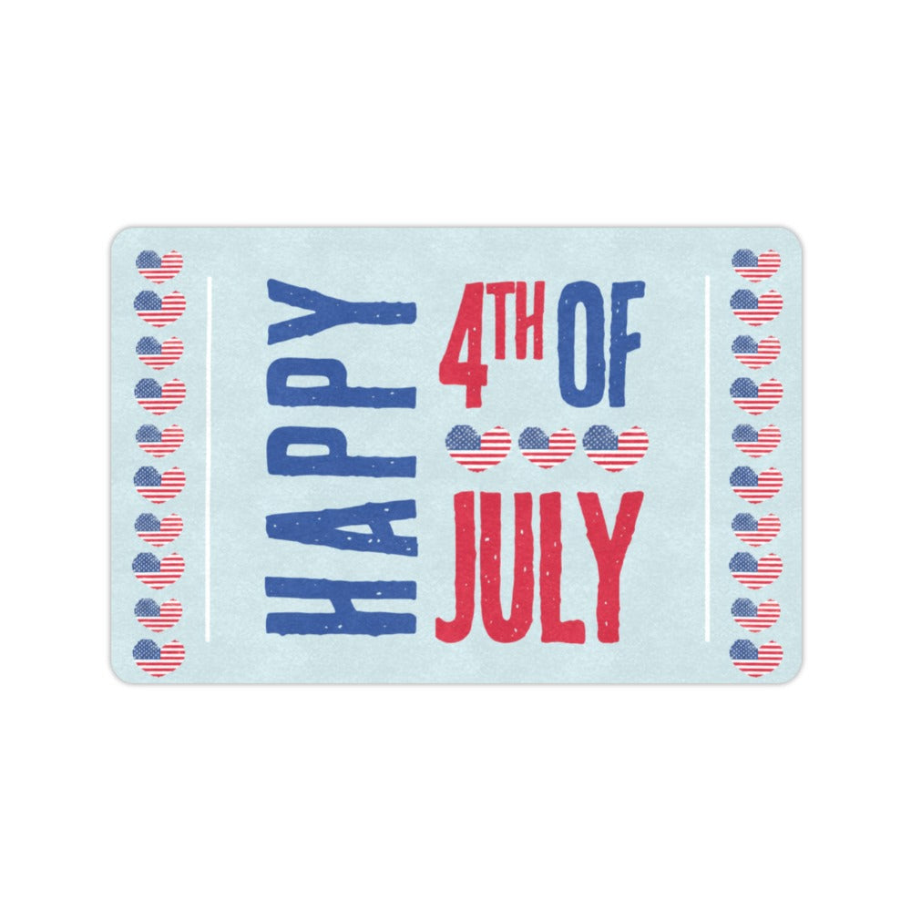 4th of July Party 23.6 x 15.7 in Doormat