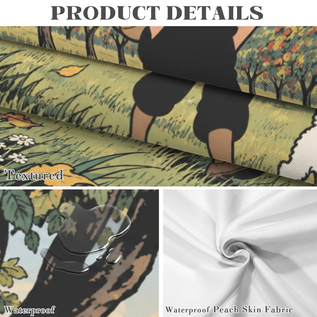 Tintin Orchard 178cm x 140cm Rectangular Tablecloth 70x55inch (QUE)