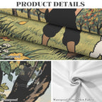 Tintin Orchard 178cm x 140cm Rectangular Tablecloth 70x55inch (QUE)