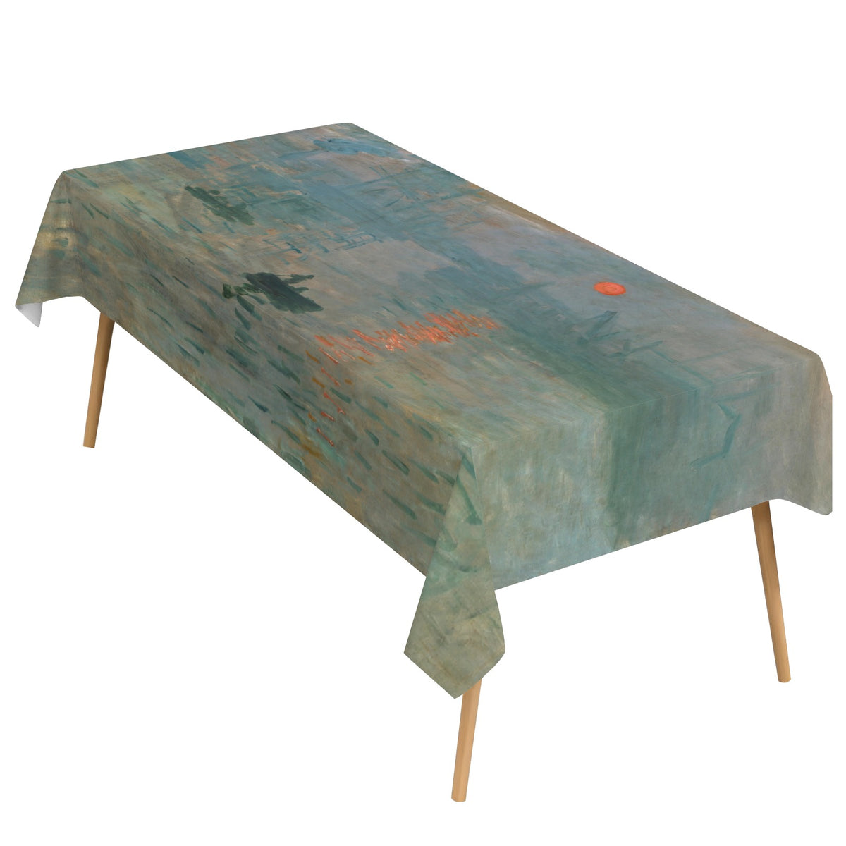 Impression Sunrise 178cm x 140cm Rectangular Tablecloth 70x55inch (QUE)