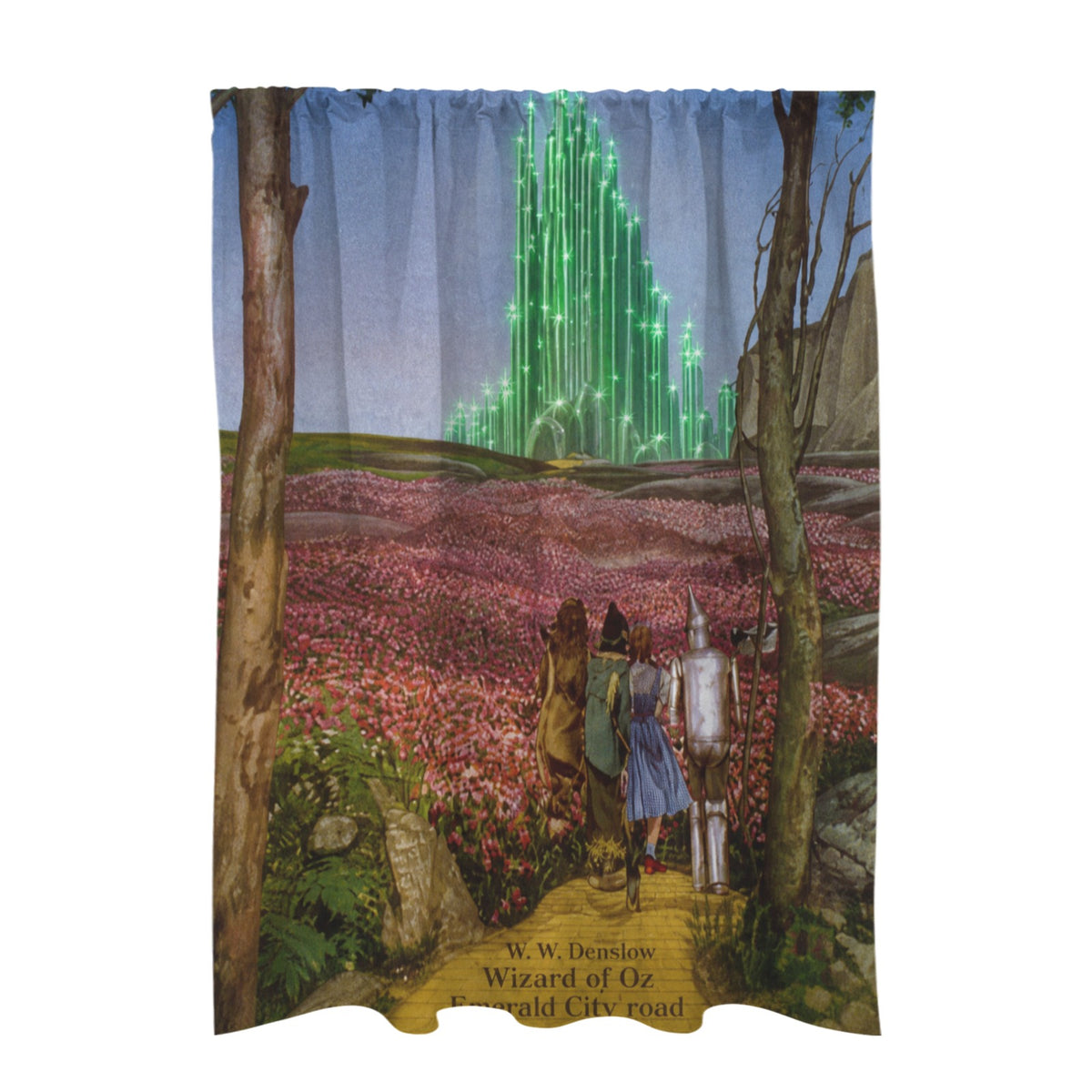 Oz Emerald City Road 51 x 72 in Door Curtain (QUE)