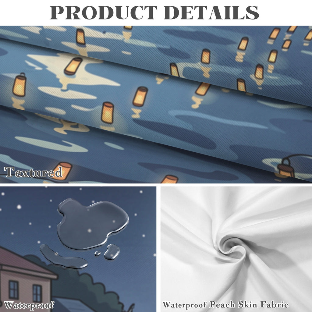Oswald Moon Harbor 178cm x 140cm Rectangular Tablecloth 70x55inch (QUE)