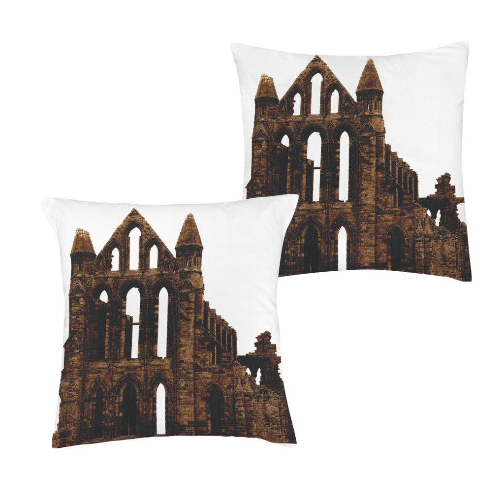 Gothic Arch Red Rose 16 x 16 in Envelope Pillow Case