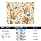 Celestial Harvest 178cm x 140cm Rectangular Tablecloth 70x55inch (QUE)