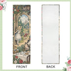 Garden Doorway 12 x 40 in Polyester Peach Skin Tapestry