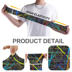 Cool Blue Motion Grid Arm Sleeves 38cm (1-Pack) (QUE)