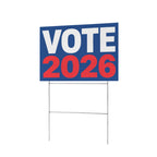 Get Out and Vote Burst 12 x 9 in House Sign