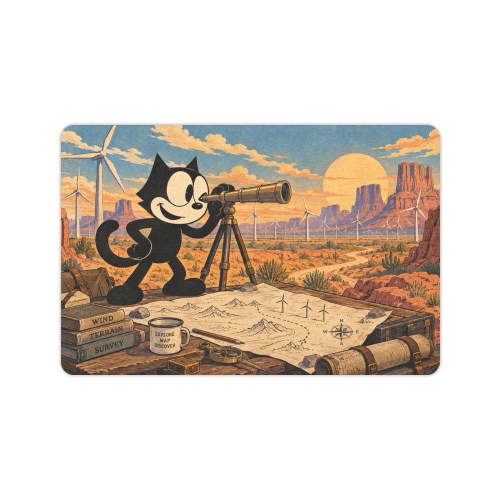 Desert Felix Telescope 23.6 x 15.7 in Doormat
