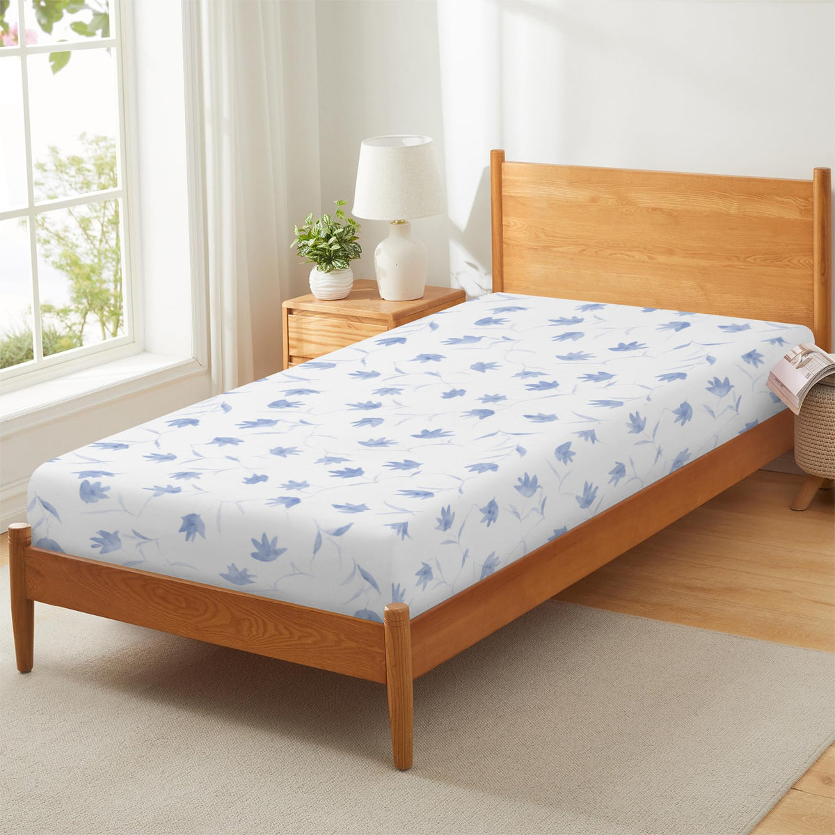 Throwback Kid Sleepover Fitted Sheet 39x75x13inch (QUE)