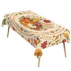 Harvest Plate 178cm x 140cm Rectangular Tablecloth 70x55inch (QUE)