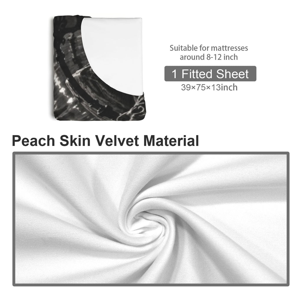 Phantom Flooded Opera Fitted Sheet 39x75x13inch (QUE)