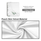 Before After Bedroom Bloom Fitted Sheet 39x75x13inch (QUE)