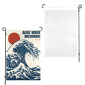 Blue Wave Election 2026 12 x 18 in Garden Flag