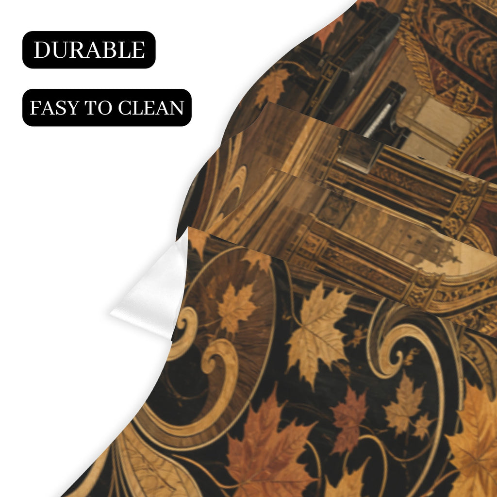 Maple Leaf Piano Stage 200cm x 43.1cm Fireplace Cloth (QUE)